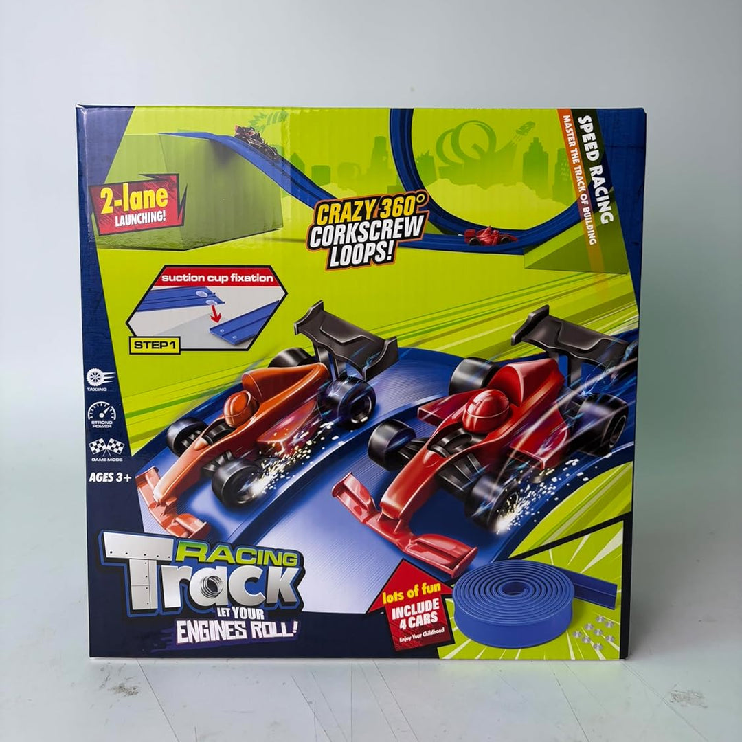 Babbler Ultimate Soft Rubber Race Track – 4.1m Flexible Track Set