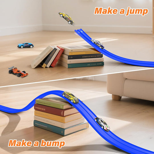 Babbler Ultimate Soft Rubber Race Track – 4.1m Flexible Track Set