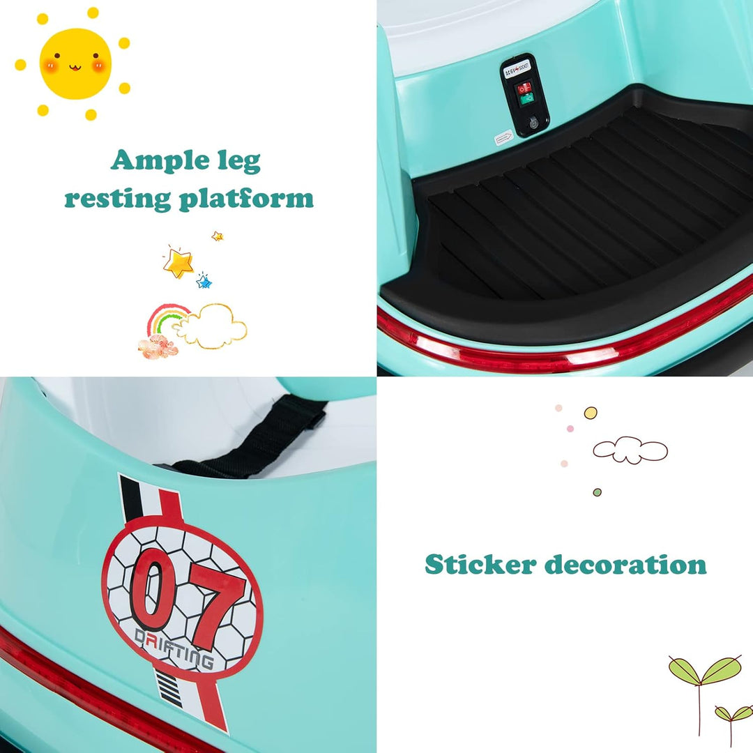 Kids Indoor Bumper Car – Electric Ride-On Toy with Lights, Music & Remote Control (Ages 2–5)