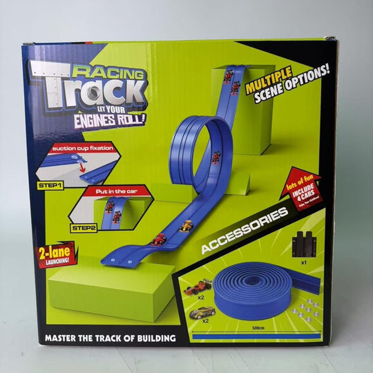 Babbler Ultimate Soft Rubber Race Track – 4.1m Flexible Track Set